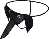 Kaamastra Wild Elephant Thong for Men - Black